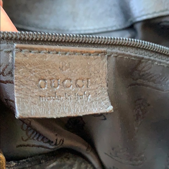 Gucci black leather bag - Picture 4 of 8